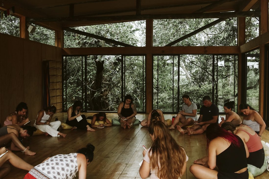 Journaling on retreat